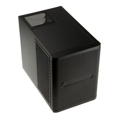 SILVERSTONE Kućište SST-DS380B, mini tower, Mini-ITX, crno