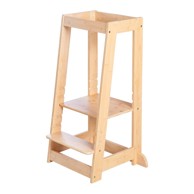 ROBA Od bambusa toranj za učenje u prirodnoj boji 