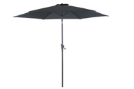 ROJAPLAST Nagibni suncobran, 3 m, sivi