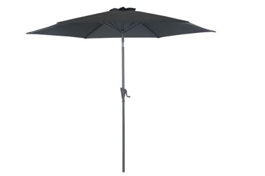 ROJAPLAST Nagibni suncobran, 3 m, sivi