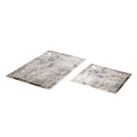 FOUTASTIC Sive/smeđe kupaonske prostirke u setu 2 kom 60x100 cm