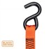 BLACK+DECKER Traka za vezivanje, 5 m, 350 kg, najlon, narančasta, crna