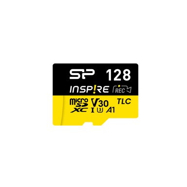 SILICON POWER Memorijska kartica MicroSD, 128GB, Inspire, A1, V30, UHS-I, s SD adapterom, SP128GBSTXLV3V1NSP