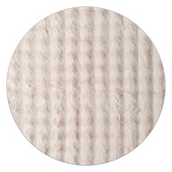 OYO CONCEPT Bež periv okrugao tepih ø 120 cm Bubbly
