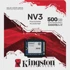 KINGSTON SSD NV3 500 GB, PCIe 4.0 x4, NVMe, M.2 2230