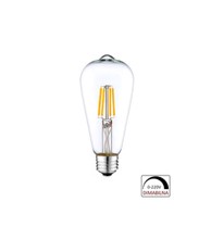 X-LIGHT Retro Filament LED žarulja ST64 E27, 4W, 2700K, 360 lm, dimabilna, toplo bijela