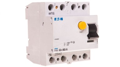 EATON Diferencijalni prekidač PFIM-63/4/003-A-MW, 235443, 4P, 63 A, 30 mA, tip A