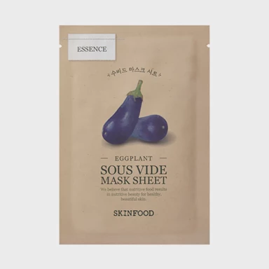 SKINFOOD Sheet maska s patlidžanom Sous Vide Mask Sheet Eggplant 1 kom 22 ml