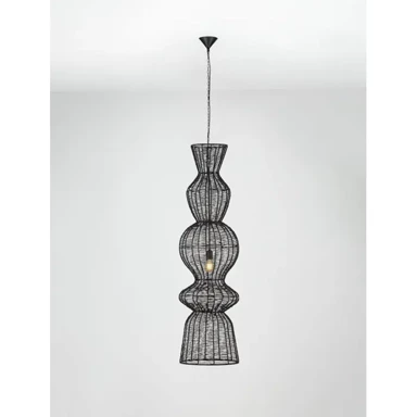 BREENA Visilica NL9586660, grlo E27, IP20, 12 W, crna