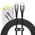 BASEUS USB Kabel Glimmer Series, 2.4A, 2m 