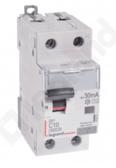 LEGRAND Diferencijalni prekidač 2P 10A C 0,03A tip AC P312 DX3