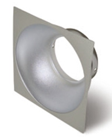 Nadgradbena spot rasvjeta Sqare Reflector, srebrna