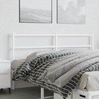 Metalno uzglavlje bijelo 150 cm
