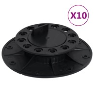Podesive noge za trijem, 10 kom, 60-88 mm