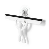 UMBRA Brisač za stakla s držačem 26 cm Bijeli Buddy