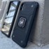WOZINSKY Oklopna futrola Ring Armor s magnetskim držačem, iPhone 14 Plus, plava