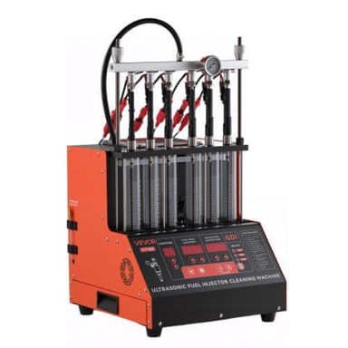 VEVOR VT180 Tester za čišćenje ubrizgivača goriva 370x370x405 mm, crna