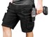 NEO TOOLS Denim kratke radne hlače, crne, veličina S