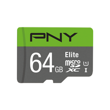 PNY Memorijska kartica s adapterom MicroSDXC Elite, 64GB