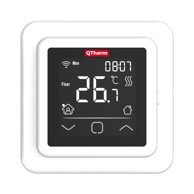 QTHERM Termostat za električno podno grijanje QTEP724W, WiFi, tjedni program, bijeli