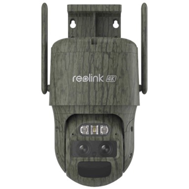 REOLINK IP kamera TrackMix G770 CAMO, 8 MP, 4K Ultra HD, 4G LTE, rotacija 355°, baterija