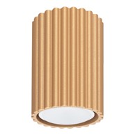 NICE LAMPS Stropna svjetiljka u zlatnoj boji Gleam