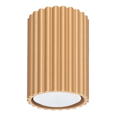 NICE LAMPS Stropna svjetiljka u zlatnoj boji Gleam 