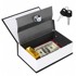 Sef u obliku knjige 24 x 15 cm, crni
