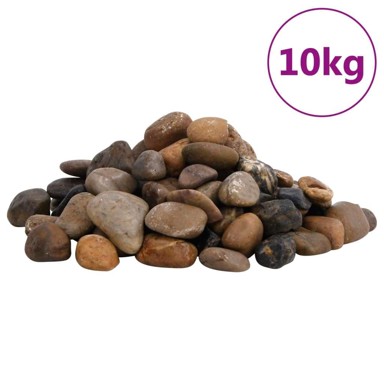 Polirani kamenčići, raznobojni, granulacija 2–5 cm, 10 kg