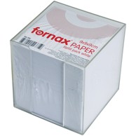 FORNAX Blok kocka PVC s bijelim papirom