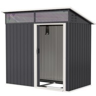 HOMESTAR Vrtna sjenica 195 x 122 x 182 cm, tamnosiva