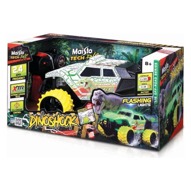 MAISTO Automobil R/C 1:16 Dinoshock Monster Kamion 2,4 GHz