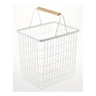 YAMAZAKI Košara za rublje s detaljima od bukovine Tosca