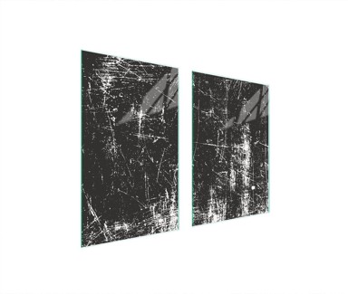 TMK Staklena zaštita za štednjak ili ploču za kuhanje 65x52, grey