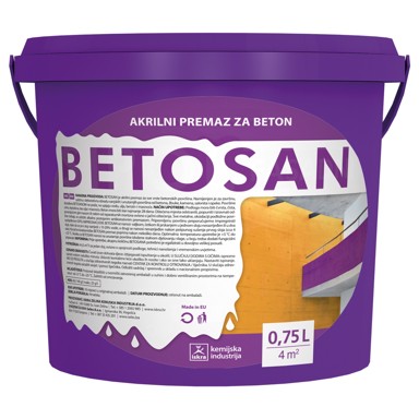 ISKRA Premaz za beton BETOSAN SL. KOST 0,75 l