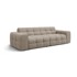 MICADONI Smeđa sofa 255 cm Kendal, 255x103x79 cm