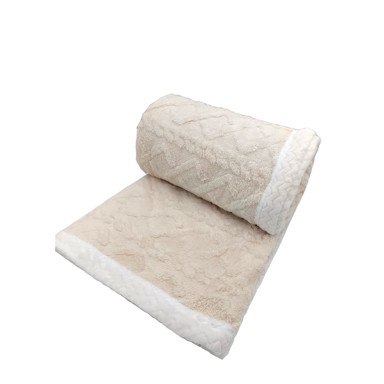 MY HOUSE Krem deka od sherpa flisa, 150x200 cm, Island