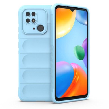MAXMOBILE Maska Hard Protection Waves za Xiaomi Redmi 12C, plava