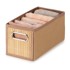 COMPACTOR Bambusova kutija za pohranu u prirodnoj boji 15x31x15 cm