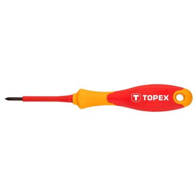 TOPEX Križni odvijač PH0, 1000 V, 60 mm