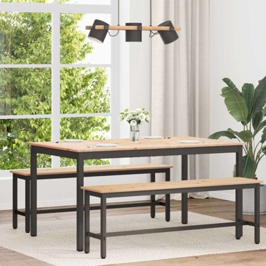 Blagovaonski stol 150 x 90 x 75 cm, prirodni