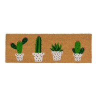 CASA SELECCIÓN Otirač od kokosovih vlakana 25x75 cm Cactus 