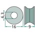 GRANIT Igličasti valjak promjera 16x6,3 mm WELGER 0326020000