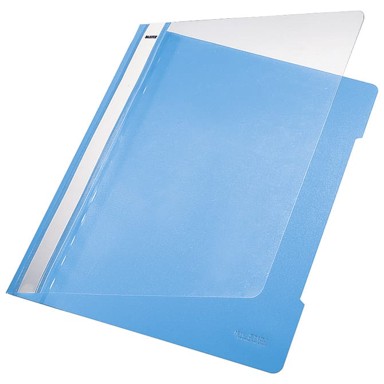 LEITZ Fascikl s euro mehanikom pvc A4 41910130, svijetloplavi