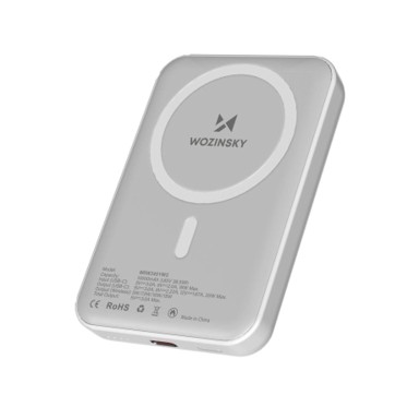 MG Magnetic MagSafe Powerbank, 10. 000 mAh, 15W, bijela