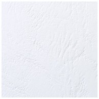 GBC Korice za spiralni uvez, A4, 250 g, reljefne, pk100, bijele
