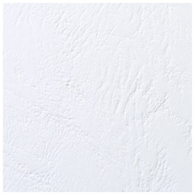 GBC Korice za spiralni uvez 250 g karton reljefne A4 pk100 CE040070, bijele