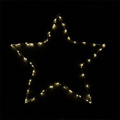 LED lampice zvijezda, 80 LED, 40 cm, topla bijela, IP44