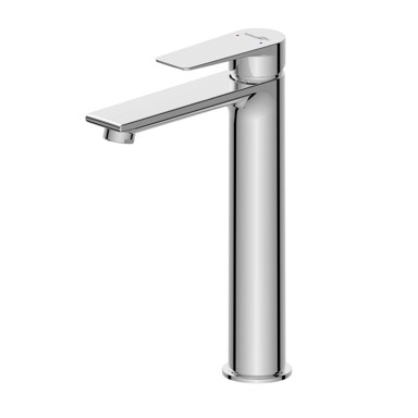 SCHMIDLER Miješalica za umivaonik Mainz, inox, s klik-klak gornjim dijelom sifona