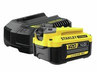 STANLEY FATMAX Set baterije i punjača SFMCB14M1-QW, 20 V, 4 Ah